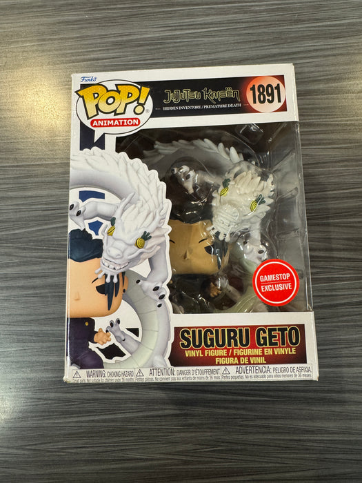 Funko POP! Animation: Jujutsu Kaisen - Suguru Geto [Hidden Inventory/Premature Death] (GameStop)(Damaged Box)[B] #1891