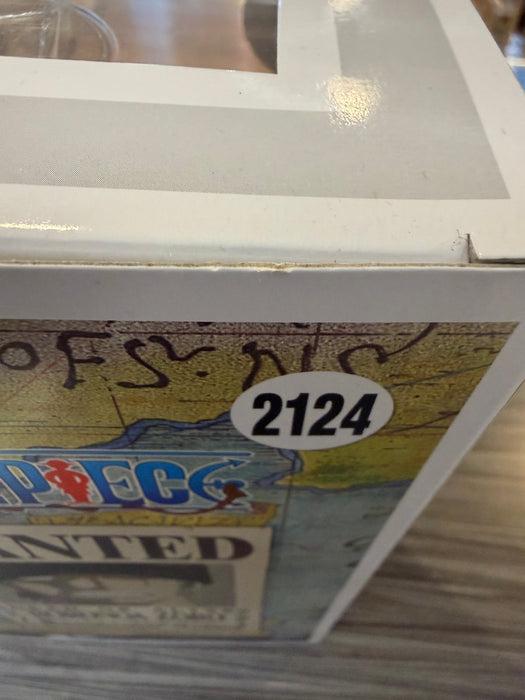 Funko POP! Animation: One Piece - Roronoa Zoro [Wanted Poster](Funko Sticker/ Funko)(Damaged Box) #2124