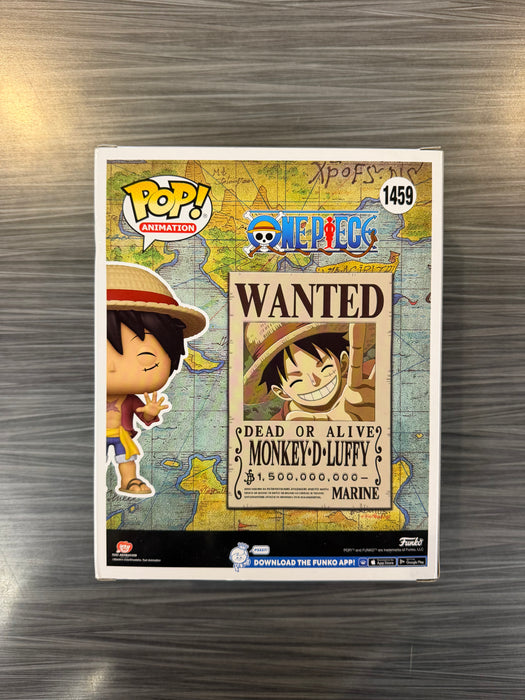 Funko POP! Animation: One Piece - Monkey D. Luffy [Wanted Poster] (2023 Fall Convention)(Damaged Box)[A] #1459