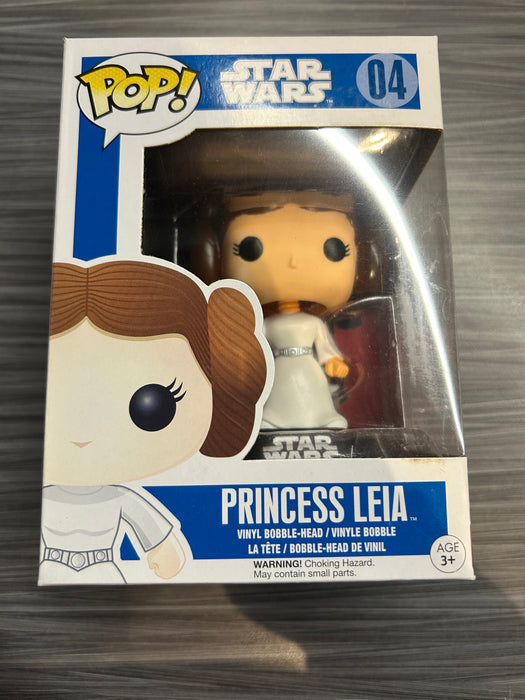 Funko POP! Star Wars: Princess Leia[Small Font](Damaged Box*)[A] #04