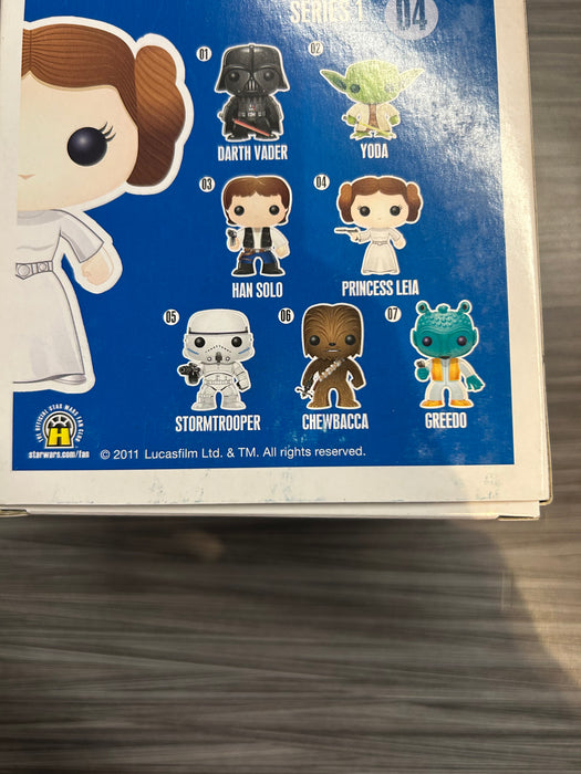 Funko POP! Star Wars: Princess Leia[Small Font](Damaged Box*)[A] #04