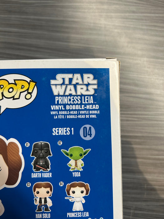 Funko POP! Star Wars: Princess Leia[Small Font](Damaged Box*)[A] #04