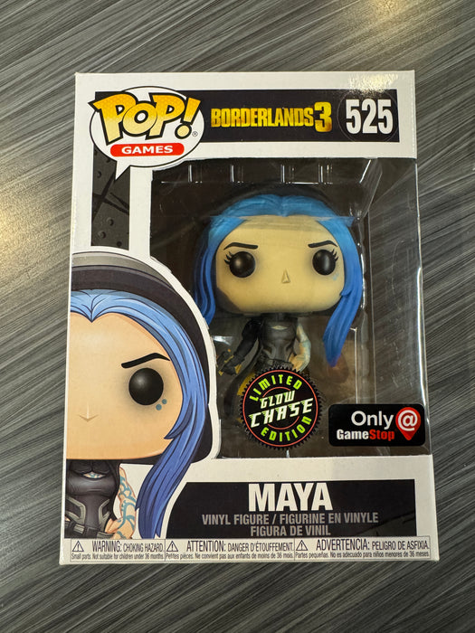 Funko POP! Games: Borderlands 3 - Maya (GiTD)(CHASE)(GameStop)(Damaged Box) #525
