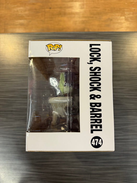 Funko POP! Disney: Movie Moments - The Nightmare Before Christmas - Lock, Shock, Barrel (Hot Topic)(Damaged Box) #474