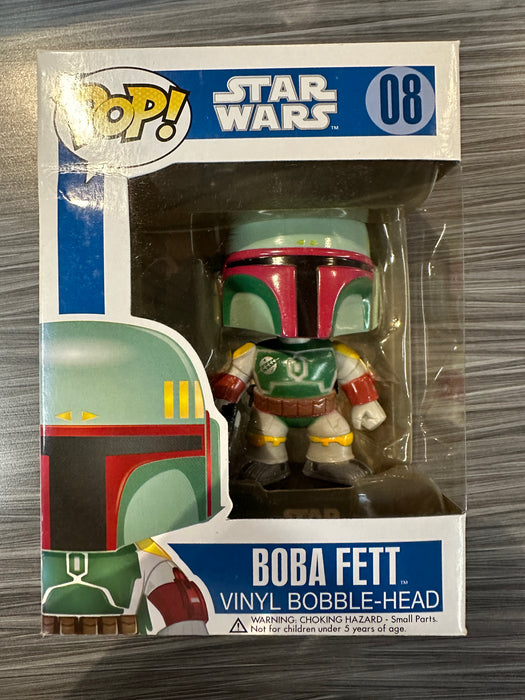 Funko POP! Star Wars: Boba Fett [Blue Box] (Damaged Box) #08