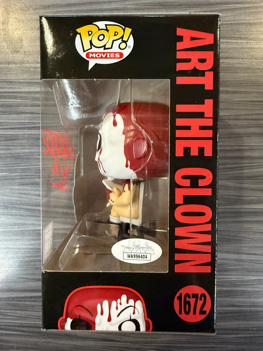 Funko POP! Movies: Terrifier - Art The Clown (2024 Hot Topic Scare Fair)(Signed/David Howard Thorton/JSA) #1672