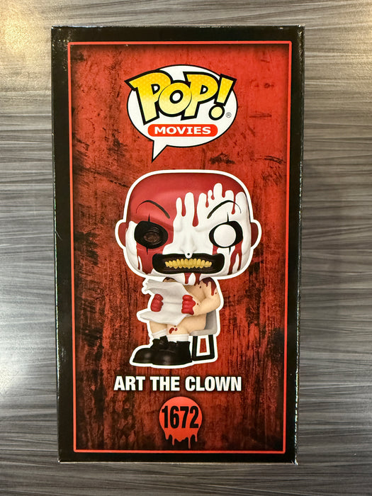 Funko POP! Movies: Terrifier - Art The Clown (2024 Hot Topic Scare Fair)(Signed/David Howard Thorton/JSA) #1672