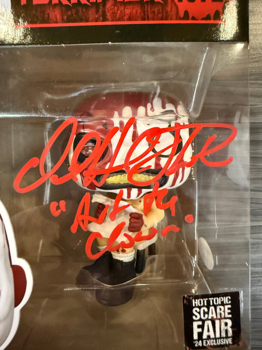 Funko POP! Movies: Terrifier - Art The Clown (2024 Hot Topic Scare Fair)(Signed/David Howard Thorton/JSA) #1672