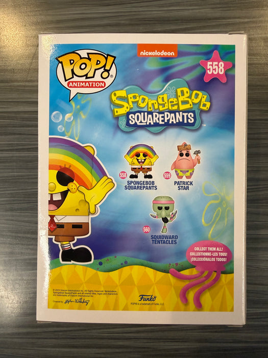 Funko POP! Animation: Spongebob Squarepants (25 Years Funniversary)(2023 Camp Fundays)(300PCS)(Damaged Box)[B] #558