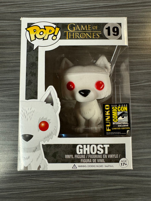 Funko POP! Game of Thrones: Ghost (2014 SDCC)(Damaged Box) #19