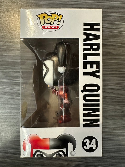 Funko POP! Heroes: DC Comics - Harley Quinn (Conquest Comics)(Damaged Box) #34