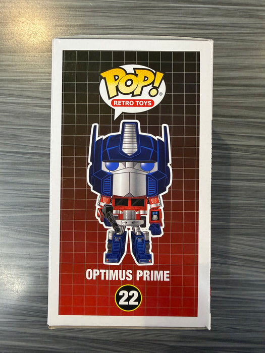 Funko POP! Retro Toys: Transformers - Optimus Prime (Signed/Peter Cullen/PSA)(Damaged Box) #22