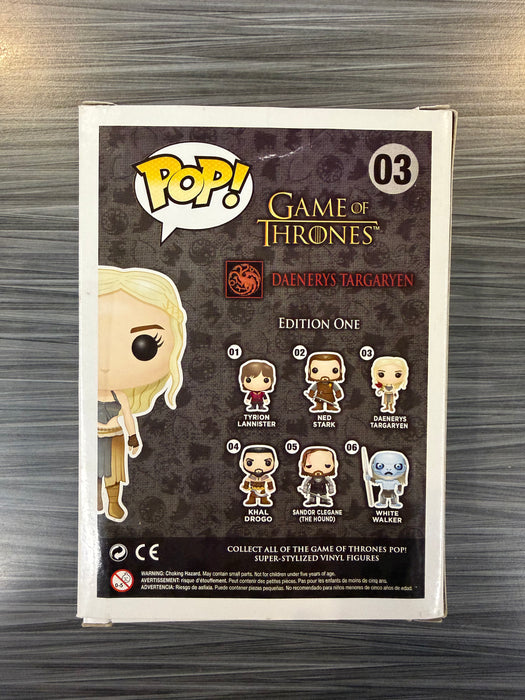 Funko POP! Game of Thrones: Daenerys Targaryen [Red Dragon](Damaged Box*) #03