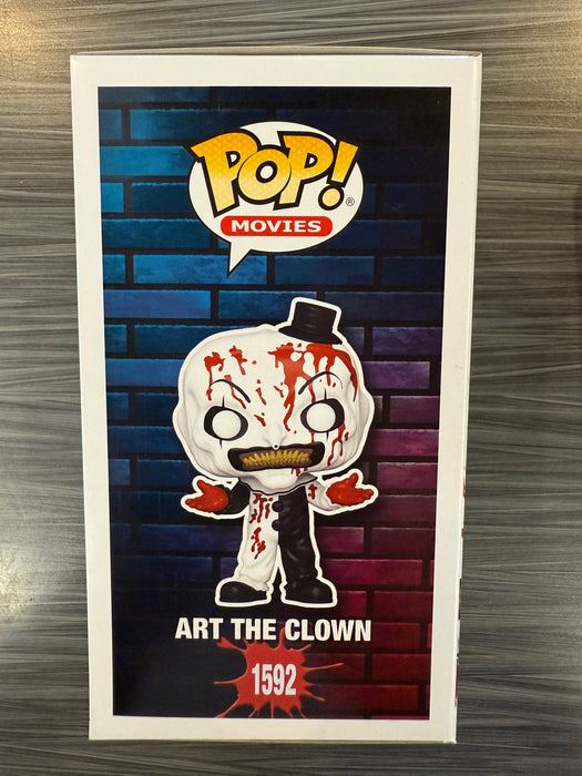 Funko POP! Movies: Terrifier - Art The Clown [Bloody] (Signed/David Howard Thorton/JSA) [A] #1592