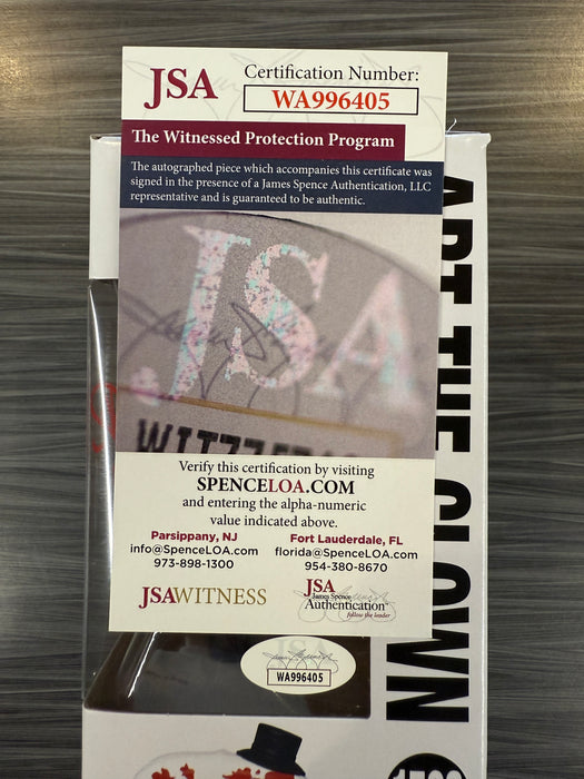 Funko POP! Movies: Terrifier - Art The Clown [Bloody] (Signed/David Howard Thorton/JSA) [A] #1592