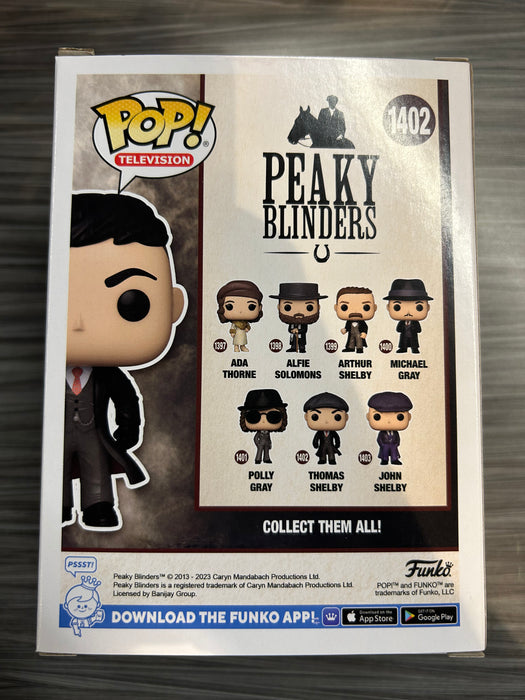 Funko POP! Television: Peaky Blinders - Thomas Shelby (CHASE)(Damaged Box)[A] #1402