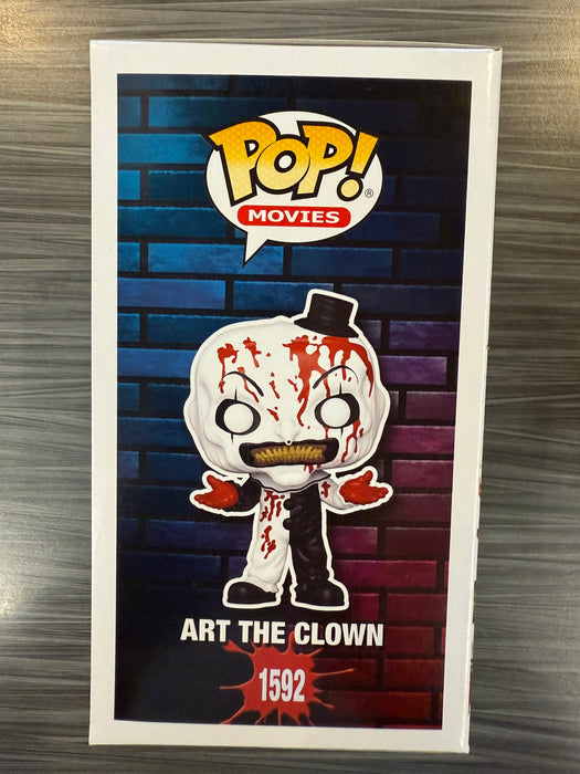 Funko POP! Movies: Terrifier - Art The Clown [Bloody] (Signed/David Howard Thorton/JSA) [B] #1592