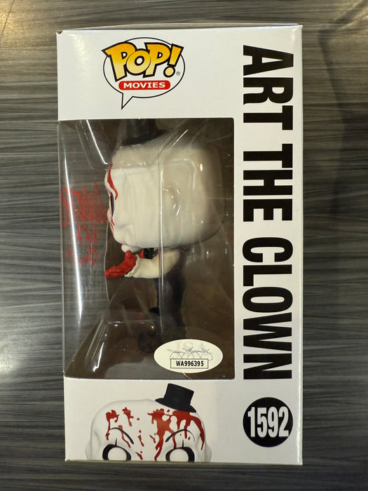Funko POP! Movies: Terrifier - Art The Clown [Bloody] (Signed/David Howard Thorton/JSA) [C] #1592
