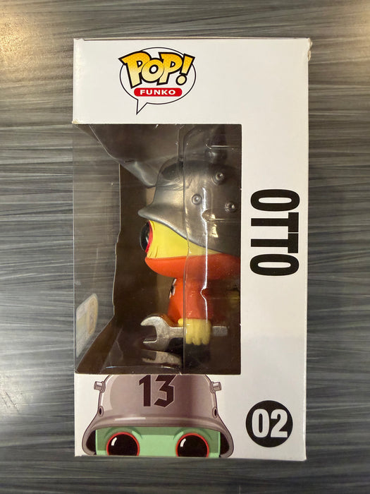 Funko POP! Funko: Otto [Orange](2016 SDCC 480 PCS)(Damaged Box) #02