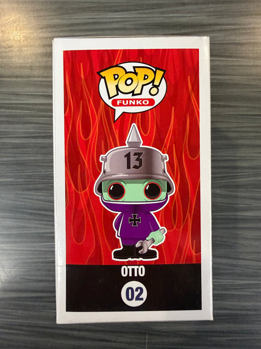 Funko POP! Funko: Otto [Orange](2016 SDCC 480 PCS)(Damaged Box) #02