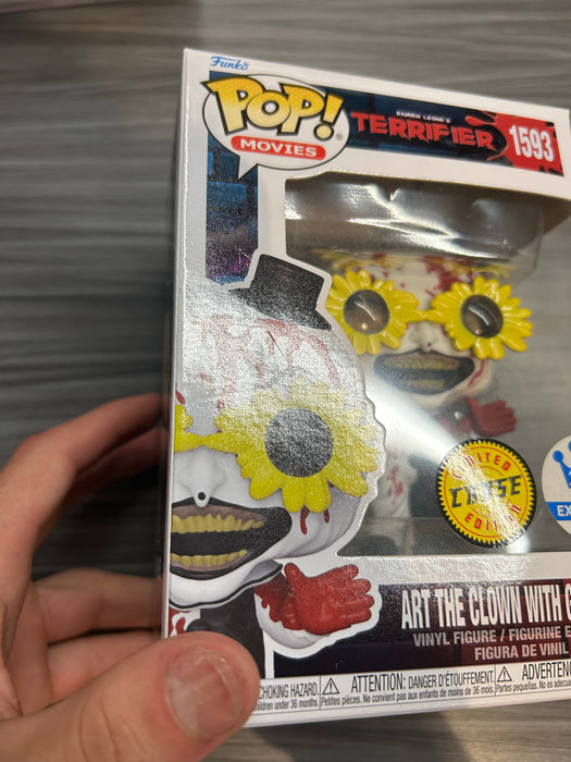 Funko POP! Movies: Terrifier - Art The Clown With Glasses (Funko)(CHASE)(Damaged Box)[A] #1593