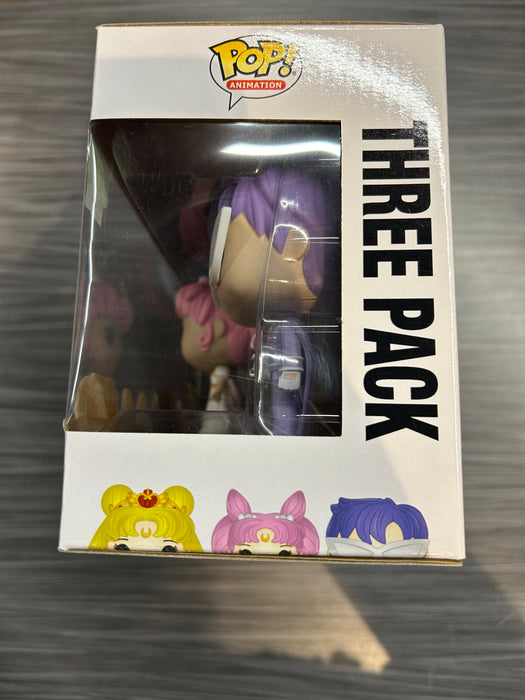 Funko POP! Animation: Sailor Moon - Neo Queen Serenity,Small Lady & King Endymion (Hot Topic)(Damaged Box) [3 Pack]