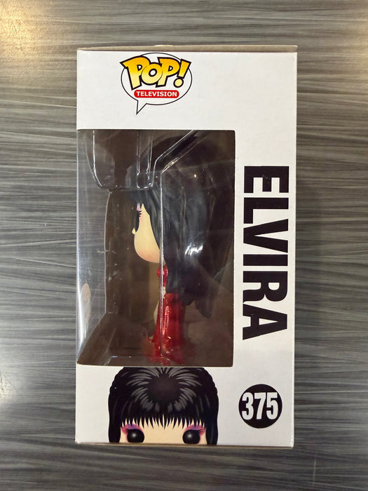 Funko POP! Television: Elvira Mistress of The Dark - Elvira (2016 Funkoween)(1500 PCS)(Damaged Box)  #375