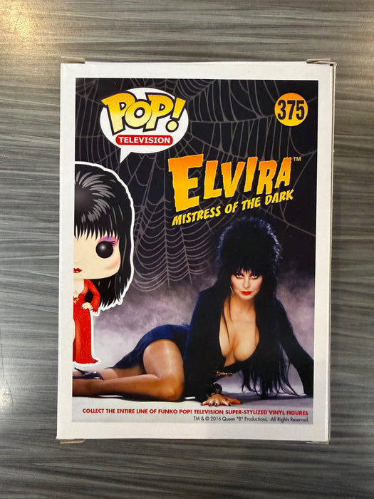 Funko POP! Television: Elvira Mistress of The Dark - Elvira (2016 Funkoween)(1500 PCS)(Damaged Box)  #375
