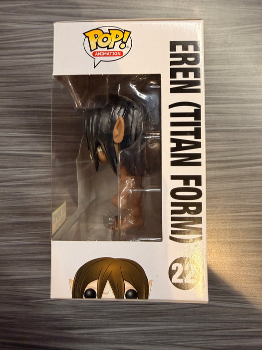 Funko POP! Animation: Attack On Titan - Eren [Titan Form][3 Languages] (Hot Topic)(Damaged Box) [A] #22