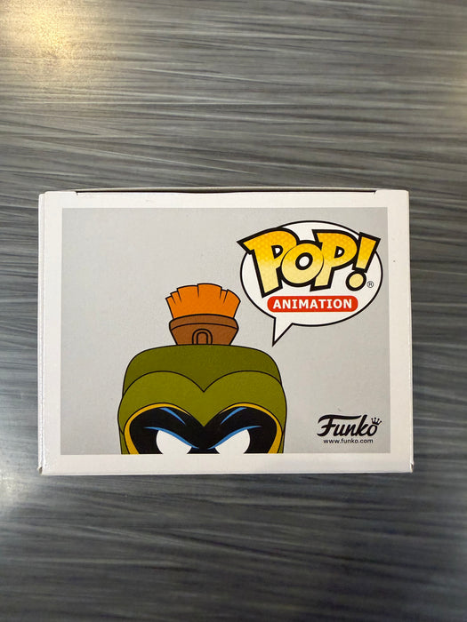 Funko POP! Animation: Duck Dodgers - Marvin the Martian [Neon Magenta](Saturday Morning Cartoons)(2017 SDCC 2500 PCS)(Damaged Box) [B] #143
