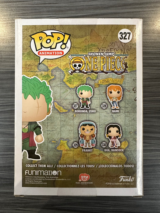 Funko POP! Animation: Shonen Jump One Piece - Roronoa. Zoro [2017] (Damaged Box)[A] #327