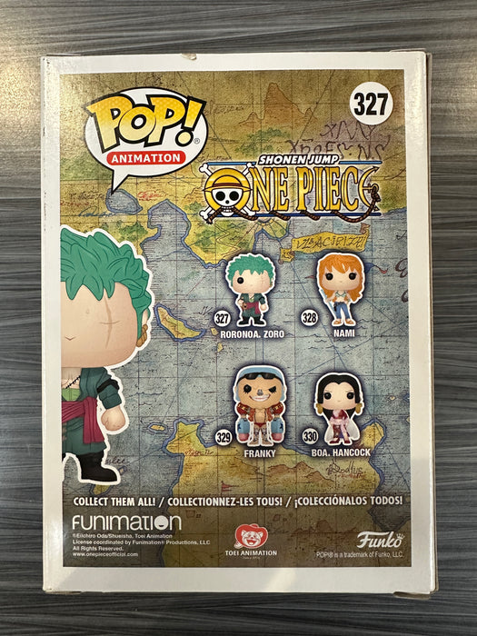 Funko POP! Animation: Shonen Jump One Piece - Roronoa. Zoro [2019] (Damaged Box)[B] #327