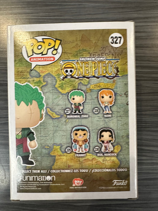 Funko POP! Animation: Shonen Jump One Piece - Roronoa. Zoro [2017](Damaged Box*) #327