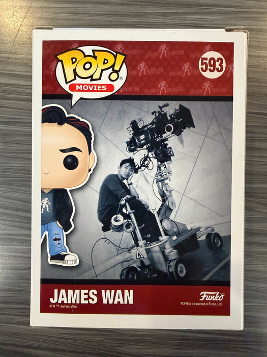 Funko POP! Movies: Director - James Wan (2018 SDCC / 1000 PCS)(Damaged Box)[A] #593