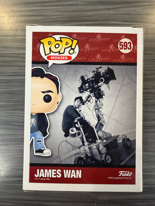 Funko POP! Movies: Director - James Wan (2018 SDCC / 1000 PCS)(Damaged Box)[B] #593