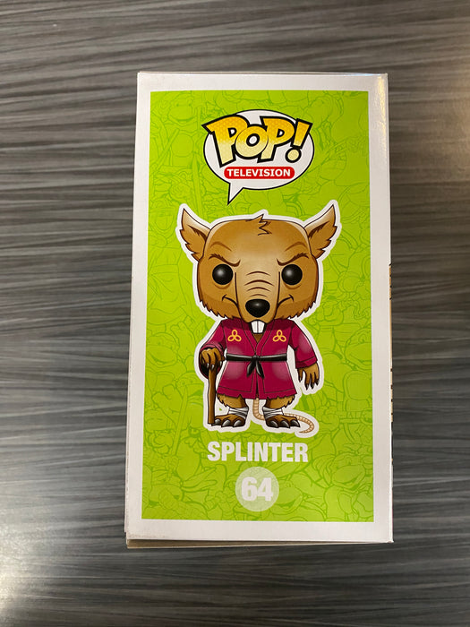 Funko POP! Television: TMNT - Splinter (Damaged Box) #64
