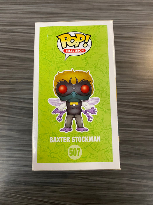 Funko POP! Television: Teenage Mutant Ninja Turtles - Baxter Stockman (Exclusive)(GiTD)(Damaged Box) #507