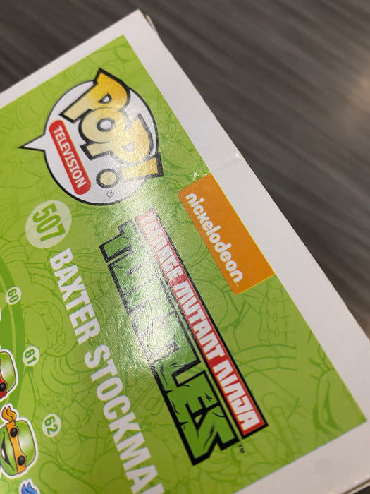 Funko POP! Television: Teenage Mutant Ninja Turtles - Baxter Stockman (Exclusive)(GiTD)(Damaged Box) #507