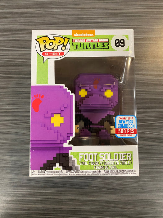 Funko POP! 8-Bit: TMNT - Foot Soldier (2017 NYCC 500 PCS)(Damaged Box) #09