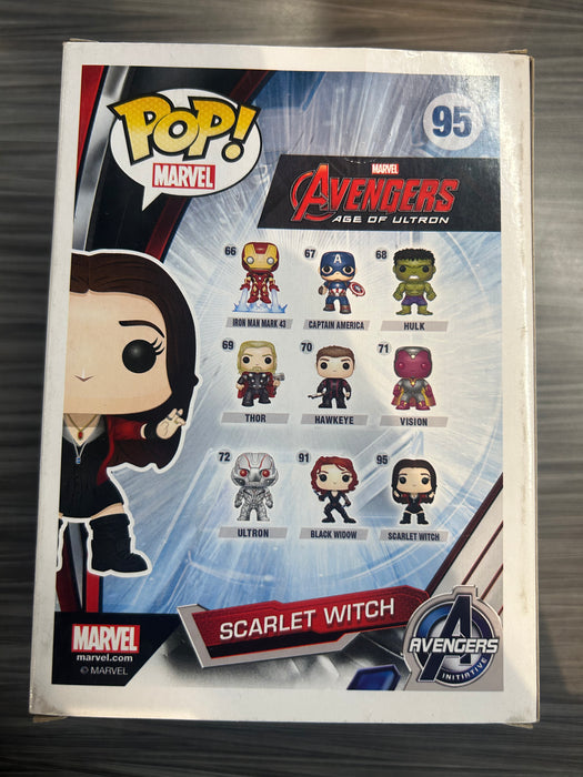 Funko POP! Marvel: Avengers - Scarlet Witch (Damaged Box) #95