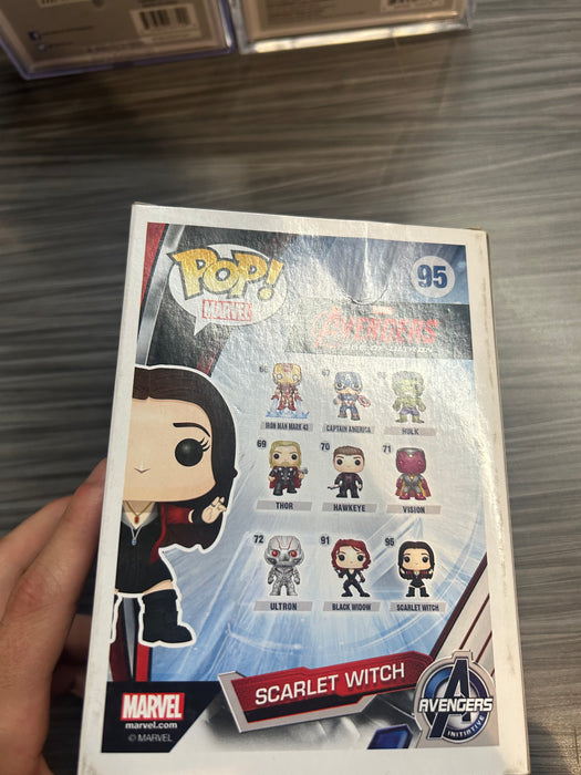 Funko POP! Marvel: Avengers - Scarlet Witch (Damaged Box) #95