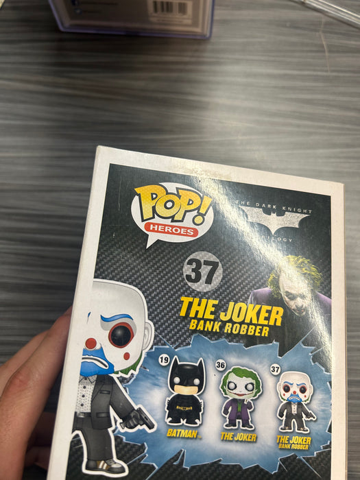 Funko POP! Heroes: The Dark Knight Trilogy - The Joker (Bank Robber)(Damaged Box)[A] #37