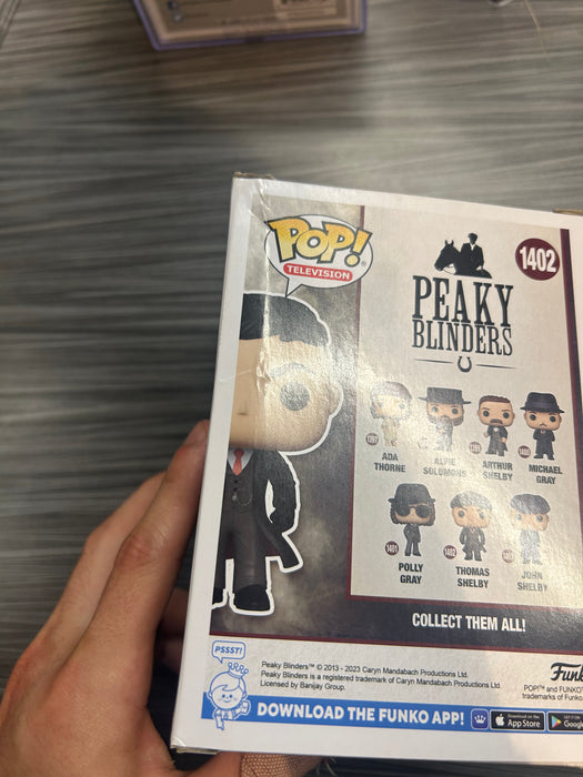 Funko POP! Television: Peaky Blinders - Thomas Shelby (CHASE)(Damaged Box)[C] #1402