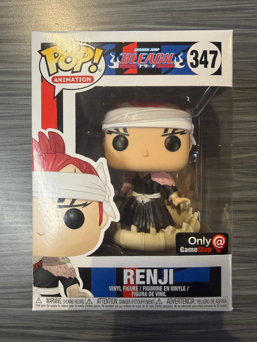 Funko POP! Animation: Bleach - Renji [Bankai Sword](GameStop)(Damaged Box) #347