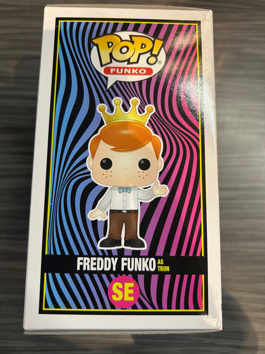 Funko POP! Freddy Funko As Tron (2022 Fundays 1000 PCS)(GiTD)(Damaged Box)[B] #SE