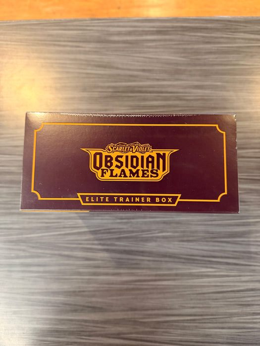 Pokémon Scarlet & Violet Obsidian Flames Elite Trainer Box (Tear)