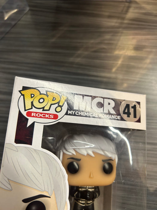 Funko POP! Rocks: MCR - Black Parade Gerard Way (Hot Topic Pre-Release)(Damaged Box) #41