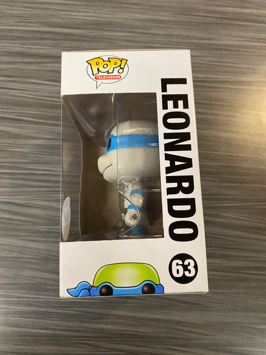 Funko POP! Television: TMNT - Leonardo (FYE)(Damaged Box)[A] #63