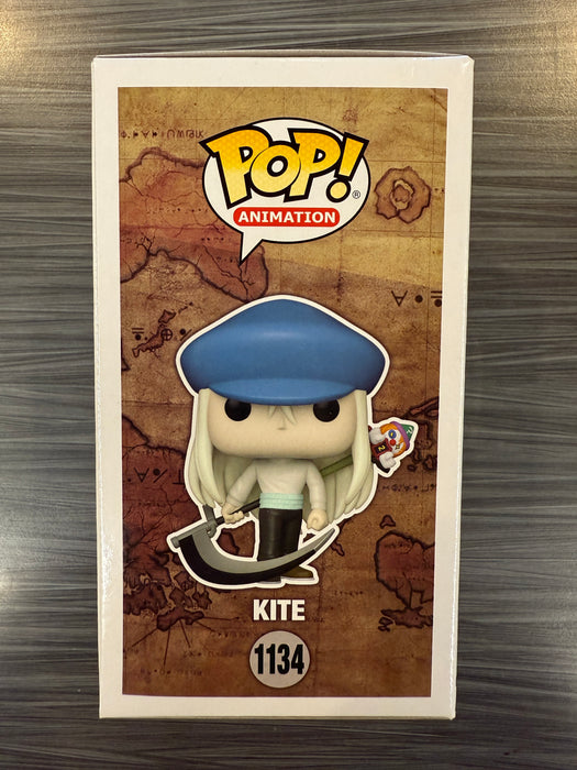 Funko POP! Animation: Hunter X Hunter - Kite (Signed/Christopher Corey Smith/JSA)[Error Sticker] #1134