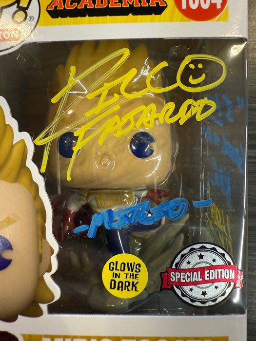 Funko POP! Animation: My Hero Academia - Mirio Togata (GiTD)(Special Edition)(Signed/Ricco Fajardo/JSA) #1004